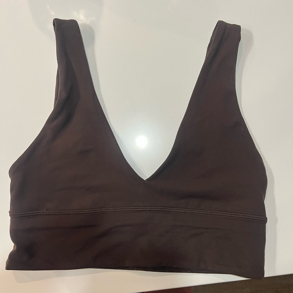 lululemon align V neck Bra size 6